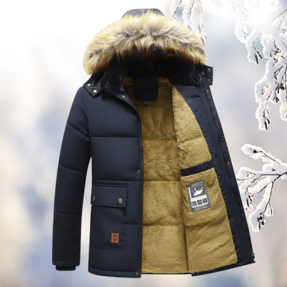 Warmer isolierter Herren-Winterparka