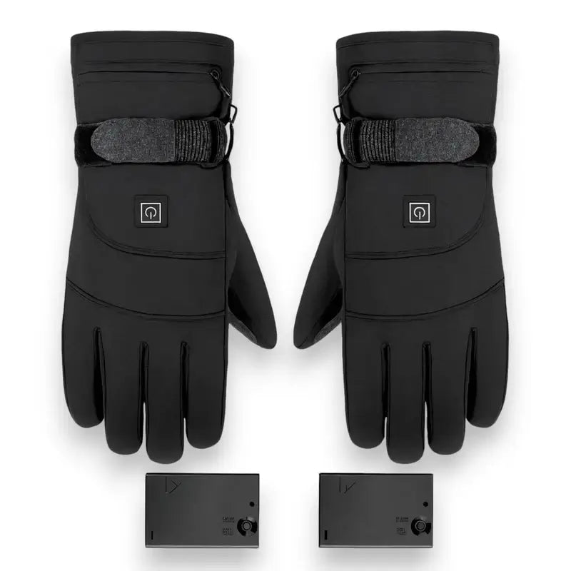 Marcherelle™ – Gants d'hiver Chauffants Électriques pour Moto, Vélo & Ski