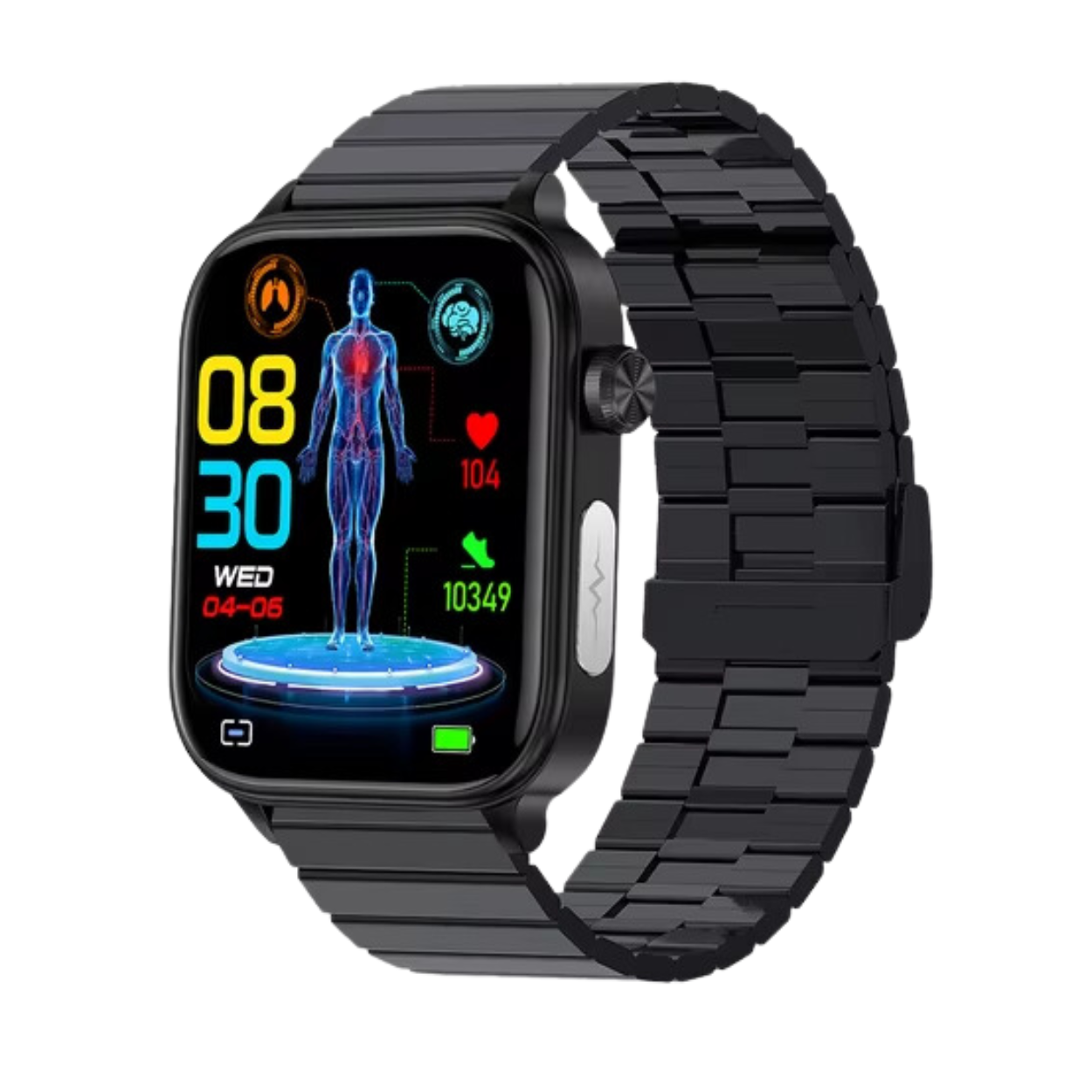 Fitness-Smartwatch mit EKG und Gesundheitsüberwachung