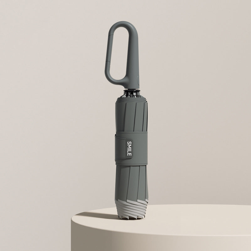 Leichter faltbarer Reise-Regenschirm mit reflektierendem Rand