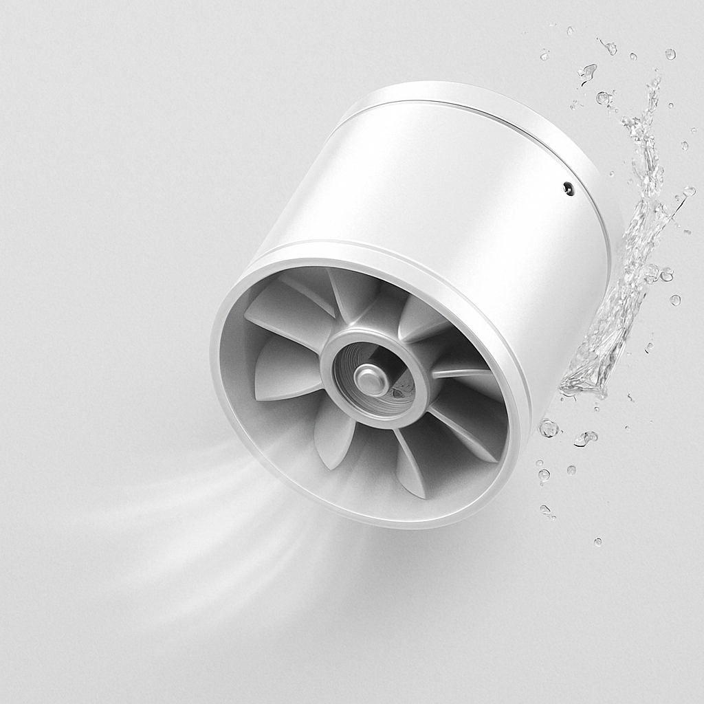 Leiser Abluftventilator – Sanfter Luftabzug