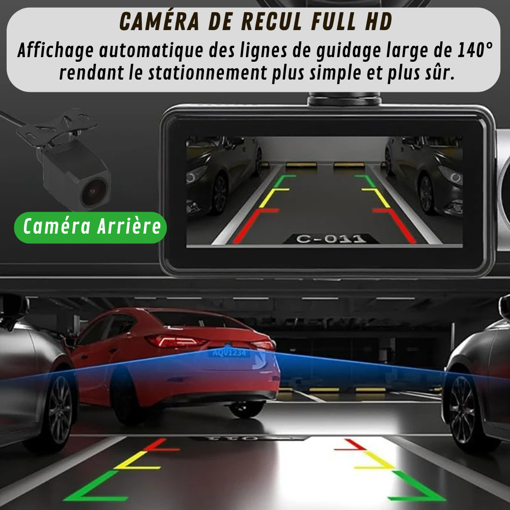 4K-HD-Autokamera mit Daueraufnahme