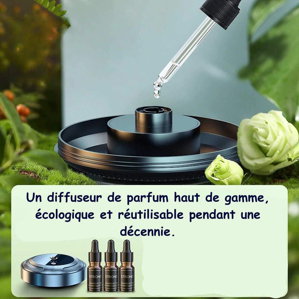 Ätherische Öle Diffusor fürs Auto mit LED