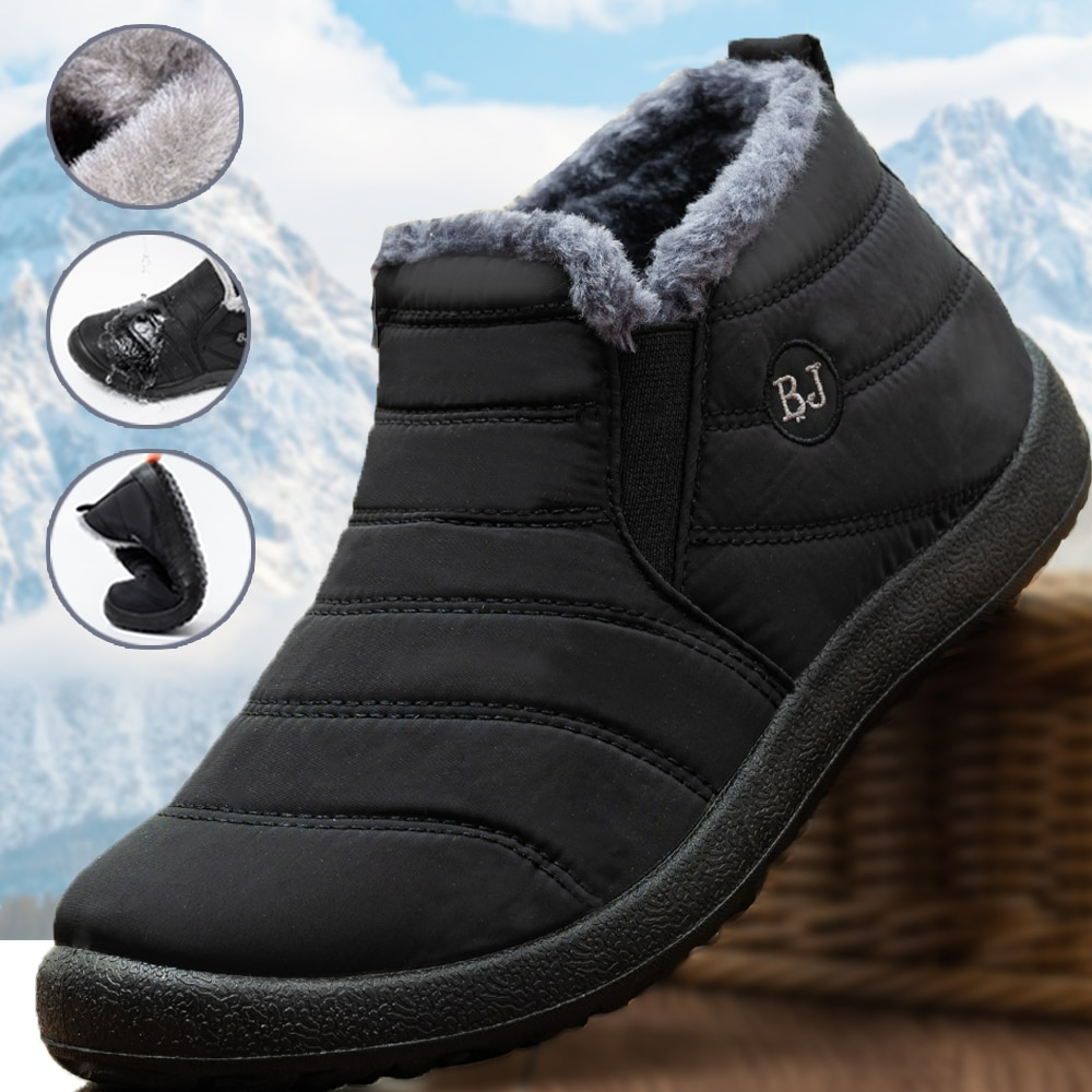 Bottines Hiver Chaudes et Gripantes - Santeova