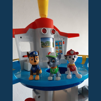 Paw Patrol Auto-Spielset – 9-teilig mit Figuren für Kinder