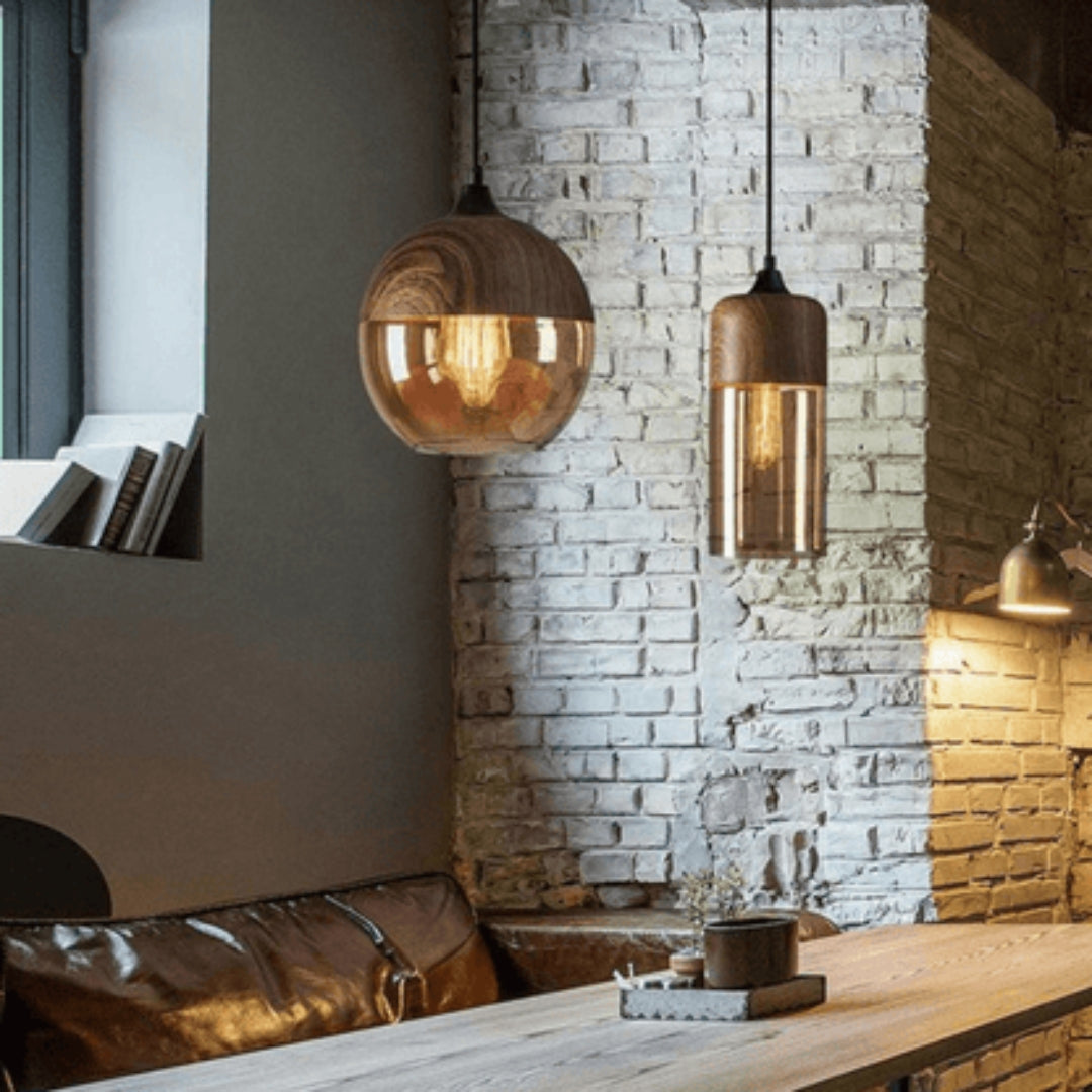 Deckenlampe Holz Nordisches Design