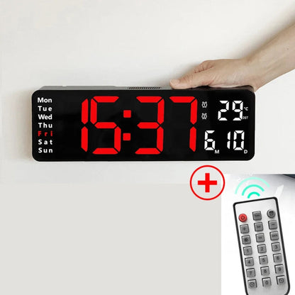 Moderne Digitale LED-Wanduhr