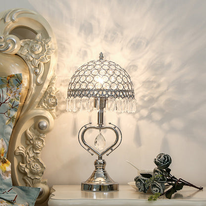Elegante Kristall-Tischlampe