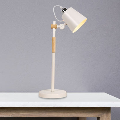 Vintage Klappbare Schreibtischlampe aus Metall