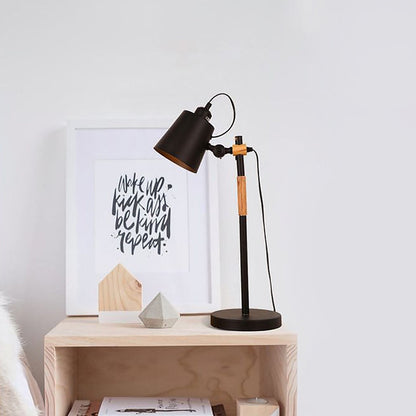 Vintage Klappbare Schreibtischlampe aus Metall