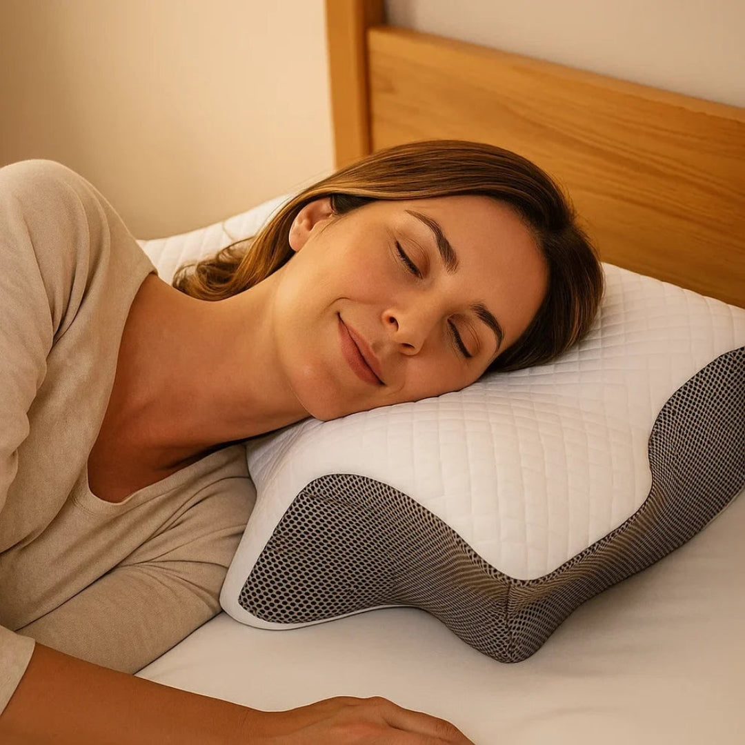 Ergonomisches Nackenkissen für Komfortablen Schlaf