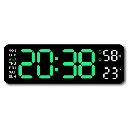 Moderne Digitale LED-Wanduhr