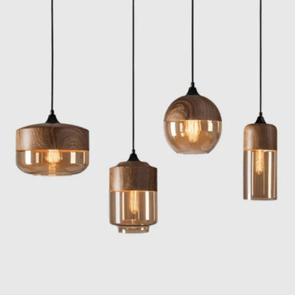 Deckenlampe Holz Nordisches Design