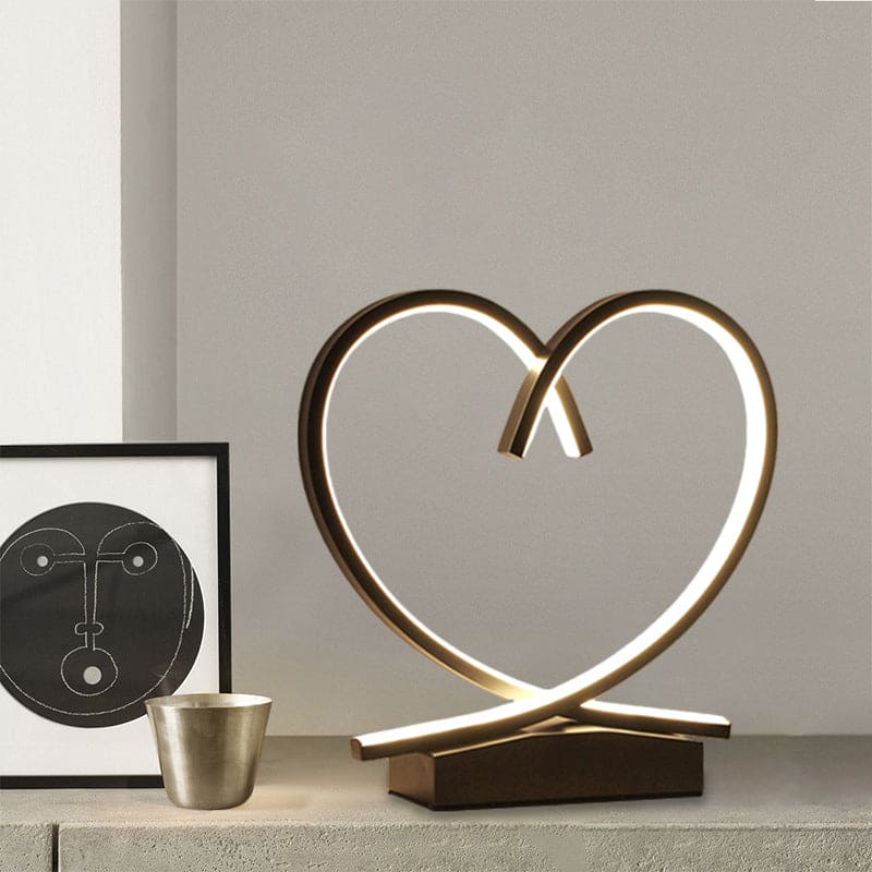 Table de Chevet Bois Flammé Romantique - Santeova