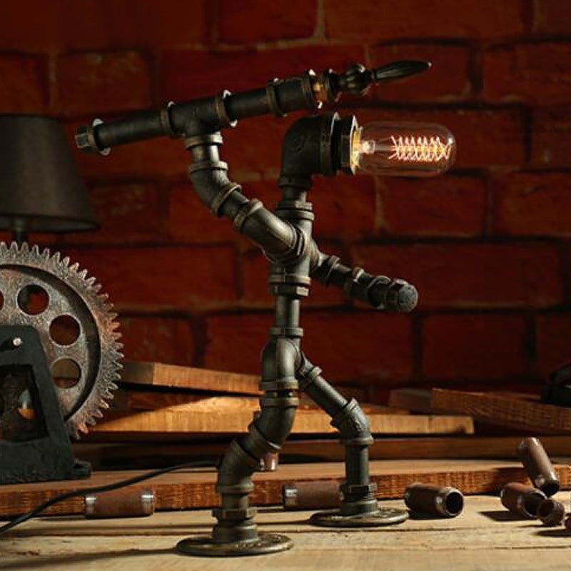 Futuristische Schreibtischlampe Roboter