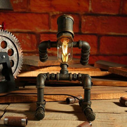 Futuristische Schreibtischlampe Roboter