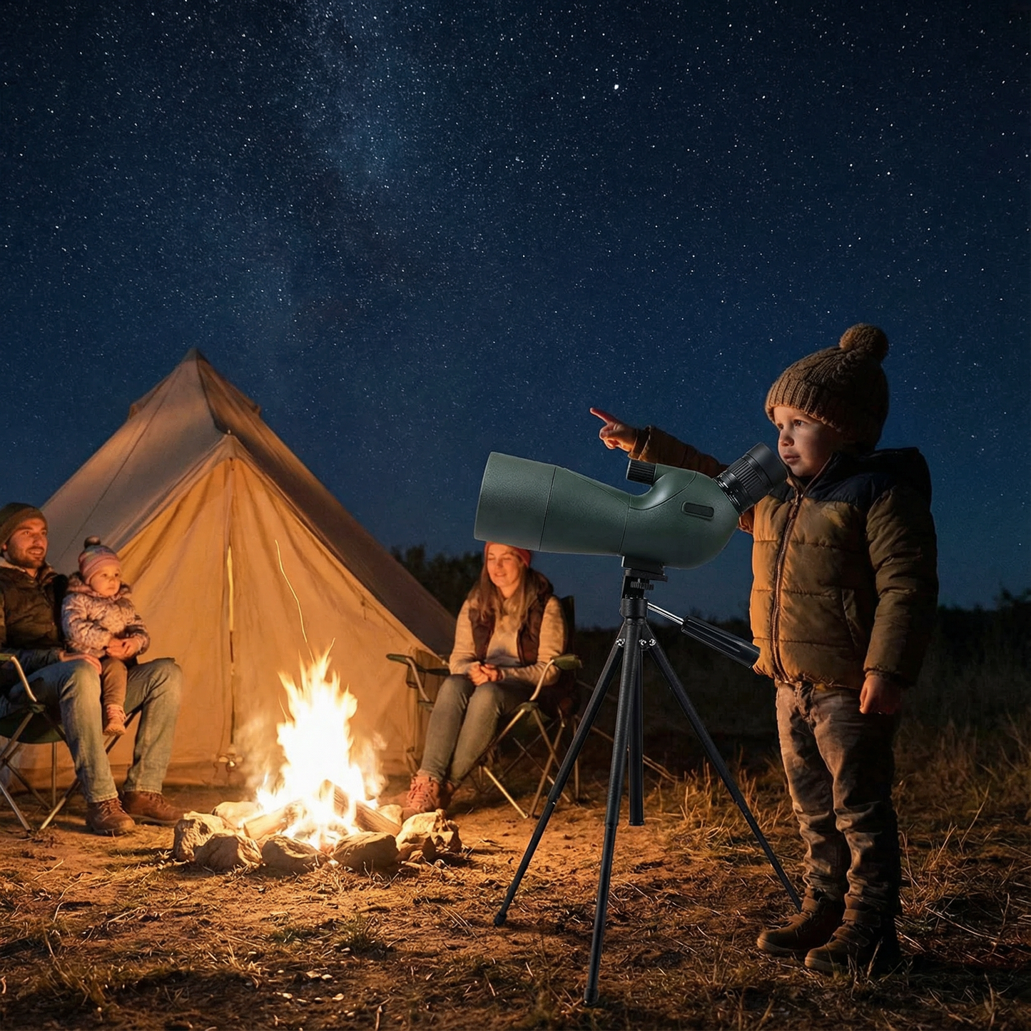 Marcherelle™ – Monokular-Zoom 15–45× für klare Beobachtung