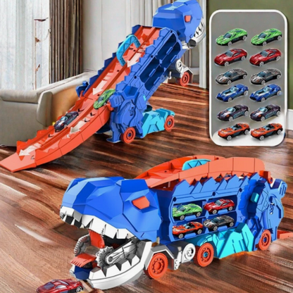 Spielzeug Dinosaurier-LKW Rennstrecke