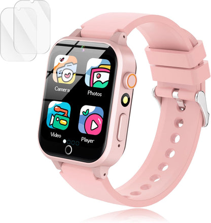 Kinderuhr mit Berührungsbildschirm, Spielen und Kamera