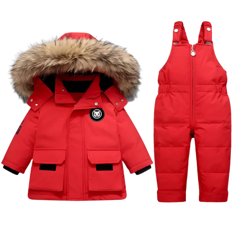 Gemütlicher Winteranzug für Kinder