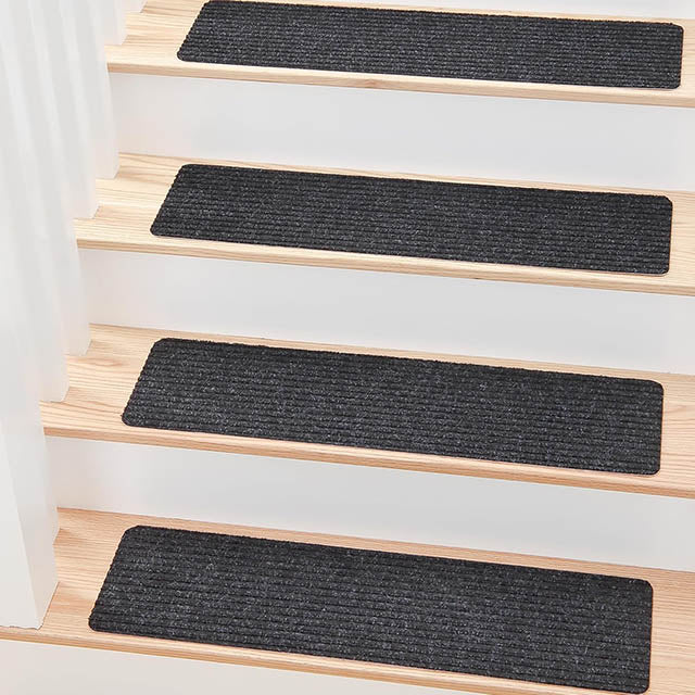 Tapis d'Escalier Anti-Glissants Auto-Agrippants - Set de 15 - Santeova