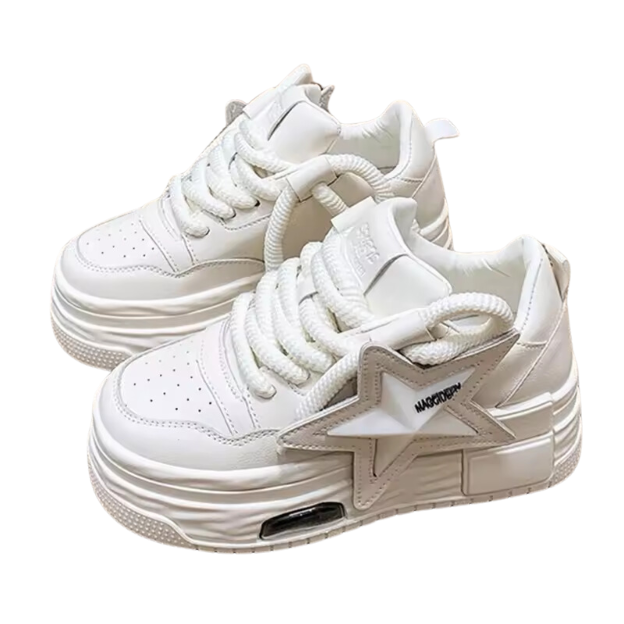 Modische Plateau-Sneaker für Damen