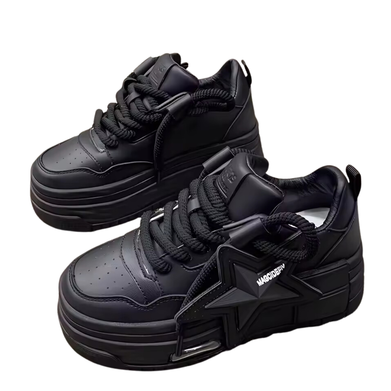 Modische Plateau-Sneaker für Damen