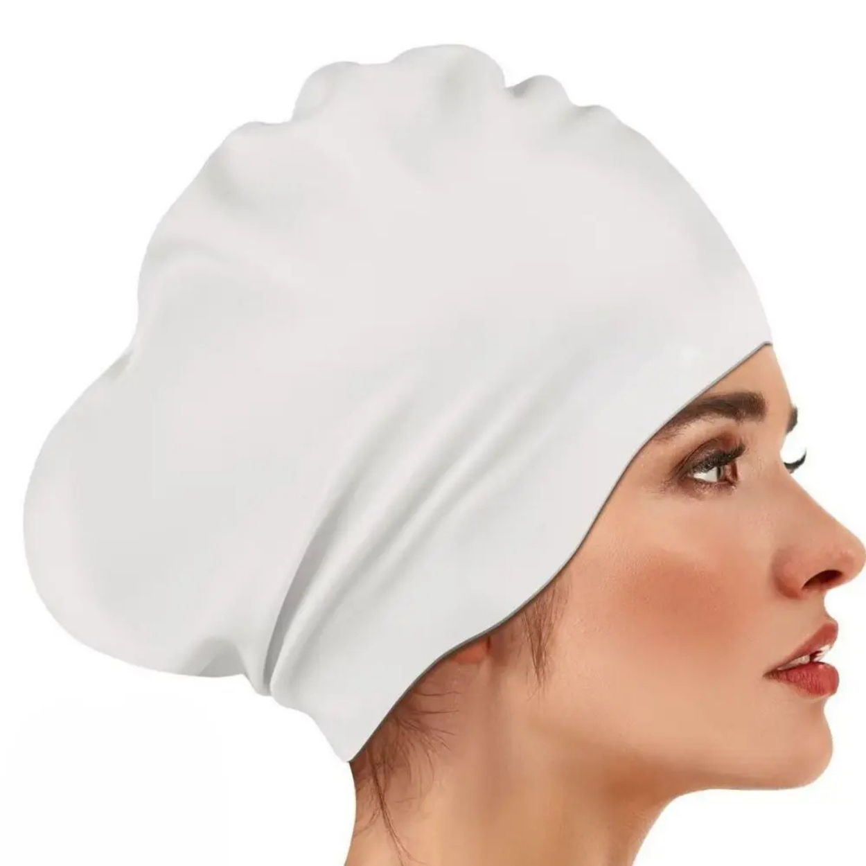 Großes Badekappe für Lange Haare