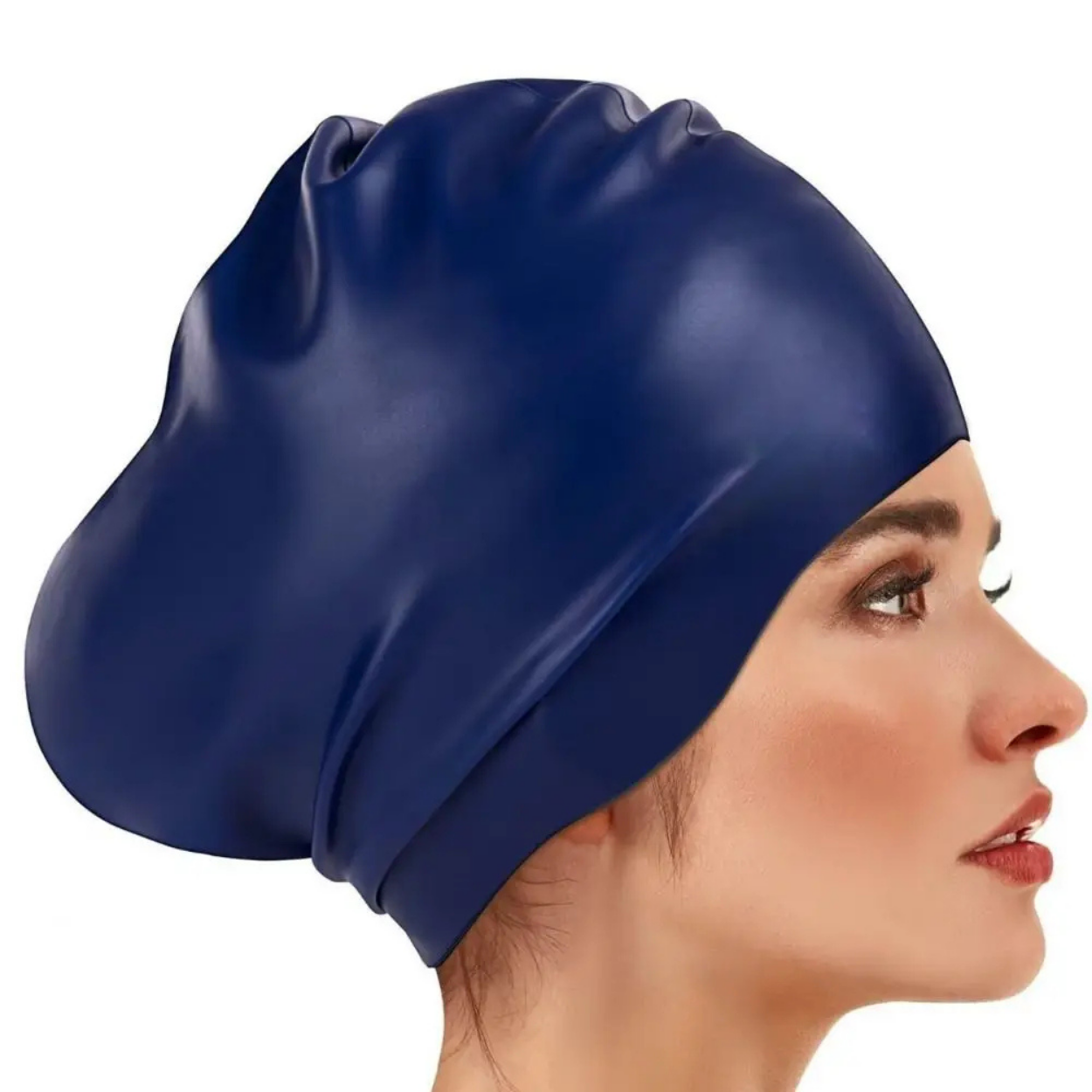 Großes Badekappe für Lange Haare