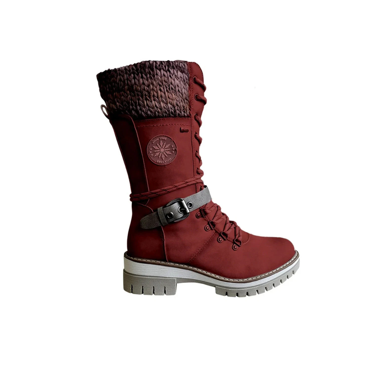 Wasserdichte, warme Winterstiefel bis zur Wade