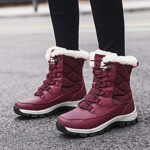 Wasserdichte und warme Schneestiefel