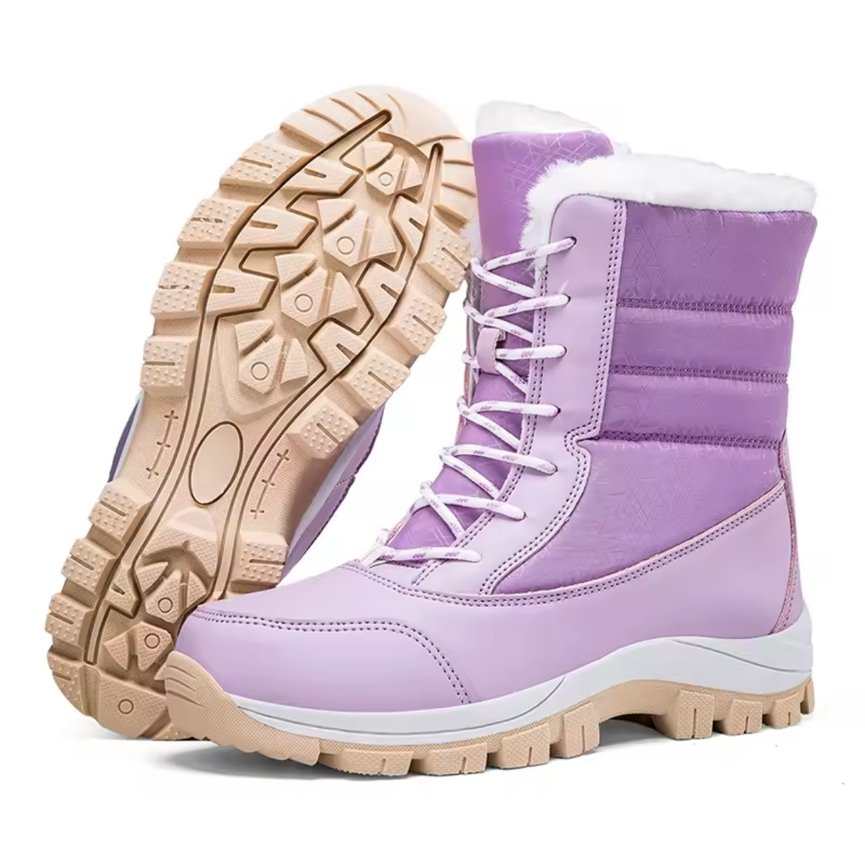Hohe, warme Schneestiefel für Damen und Herren