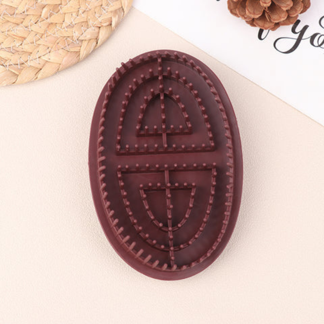 Entspannende Körpermassagebürste