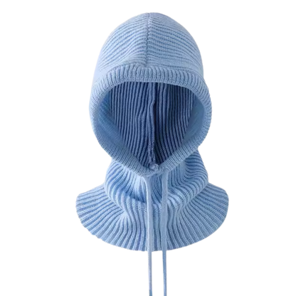 Unisex Gestrickte Winter-Kapuzenhaube