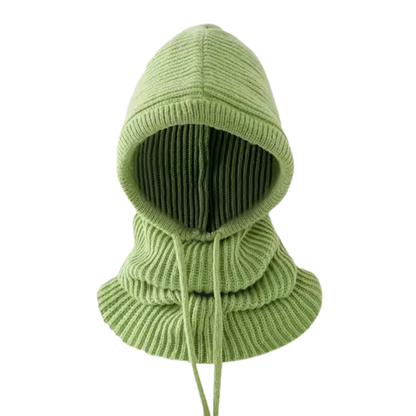 Unisex Gestrickte Winter-Kapuzenhaube