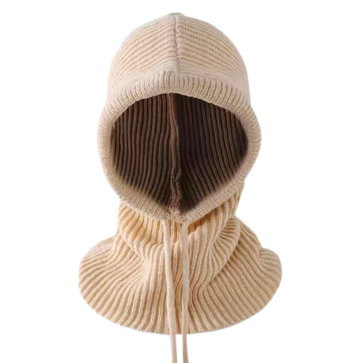 Unisex Gestrickte Winter-Kapuzenhaube