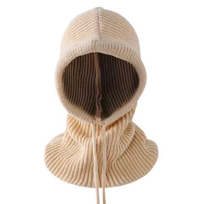 Unisex Gestrickte Winter-Kapuzenhaube