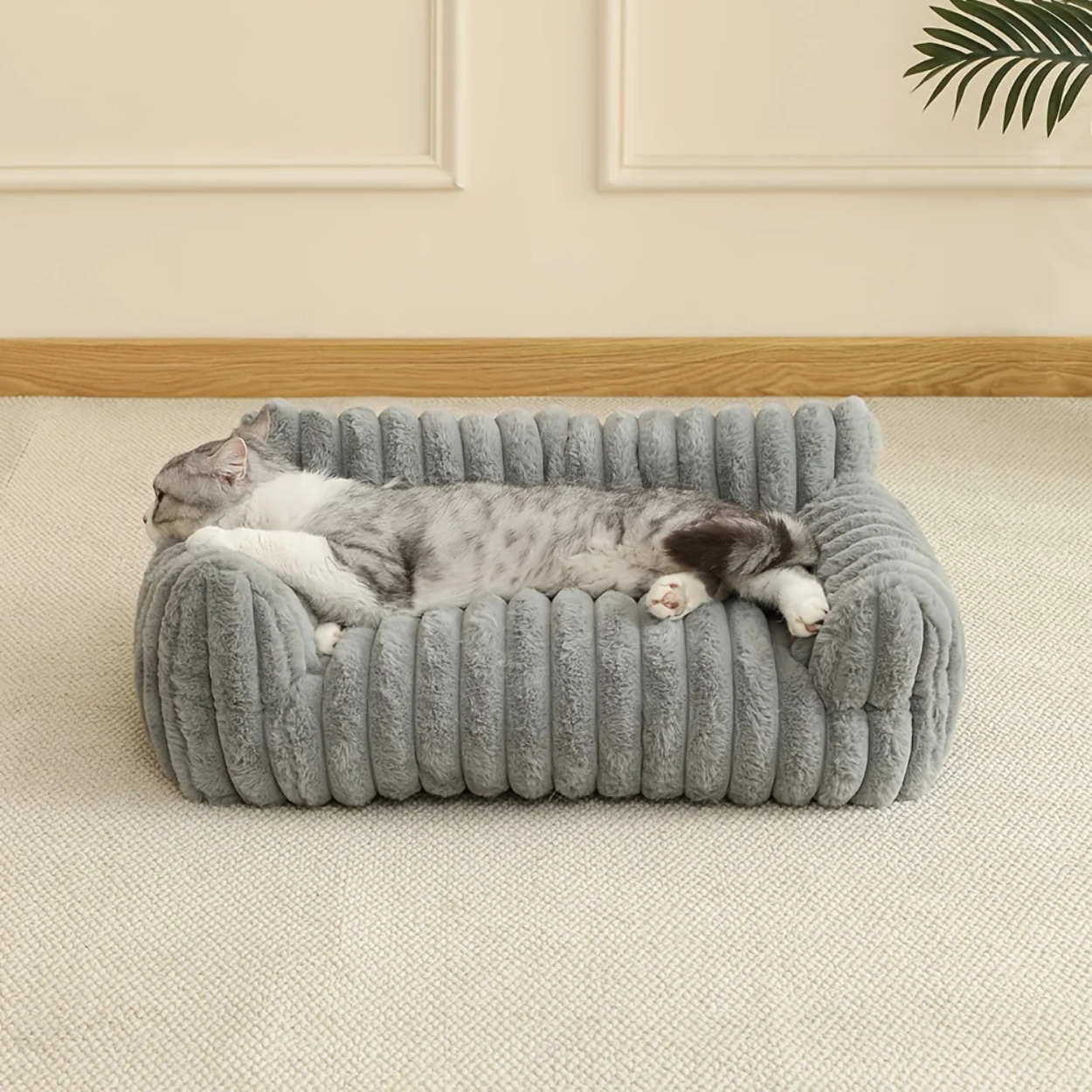 Orthopädisches und komfortables Katzenbett