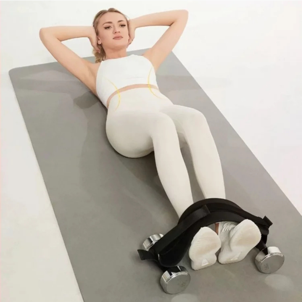 Muskelgürtel zur Stärkung von Gesäß und Bauchmuskeln