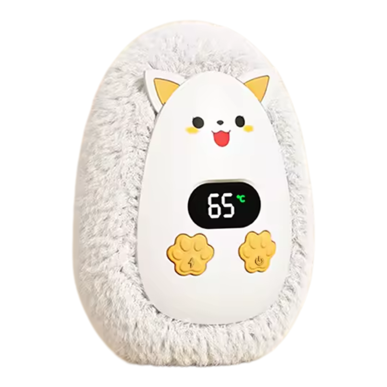 Weiche beheizbare Plüschhandschuhe