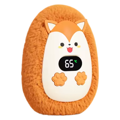 Weiche beheizbare Plüschhandschuhe