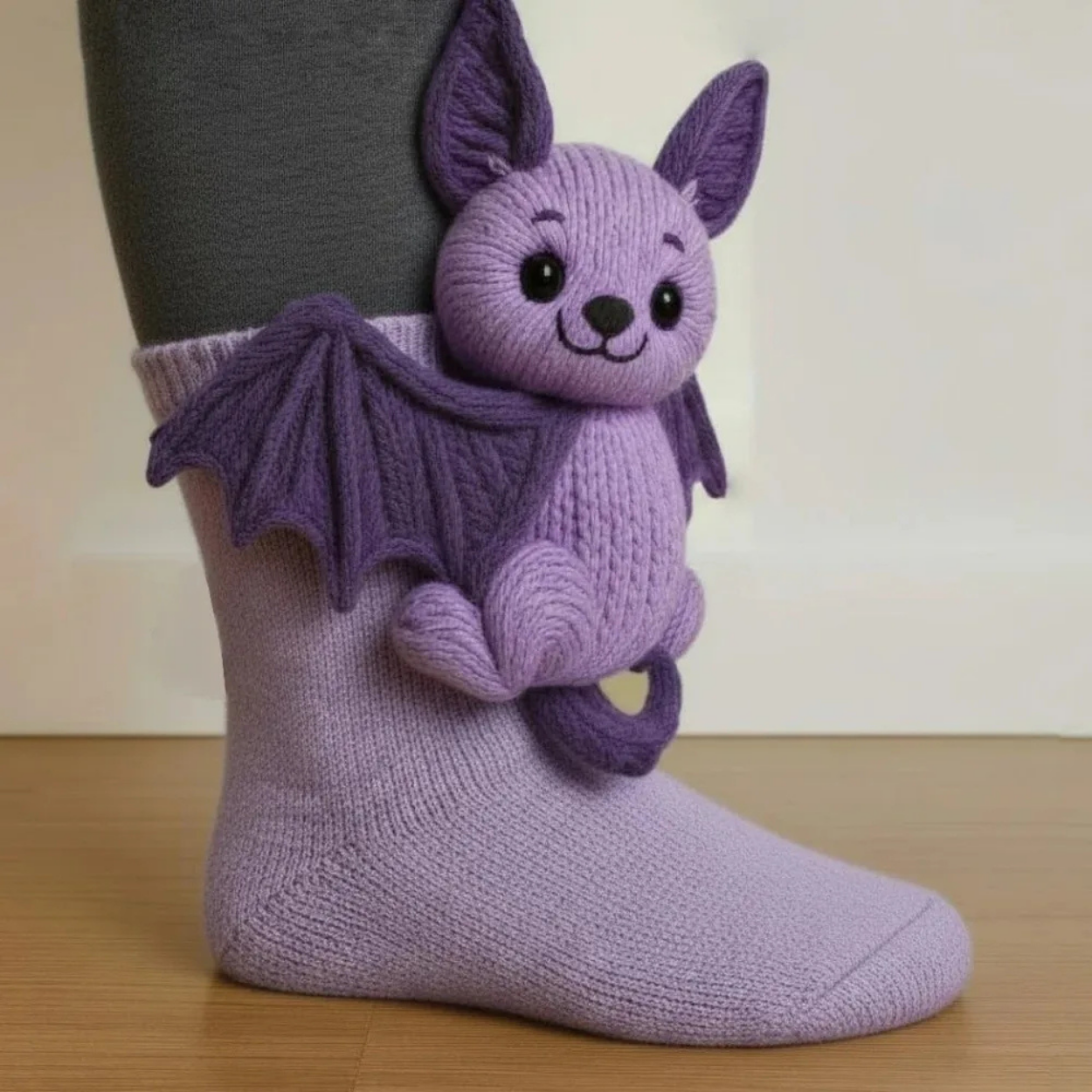 Bunte und lustige Tiermuster-Socken