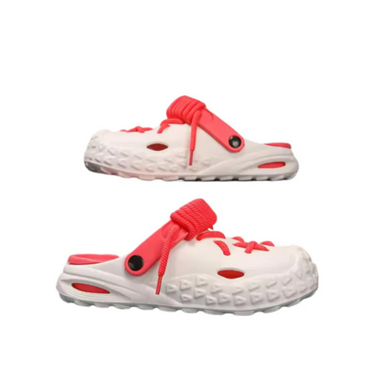 Atmungsaktive Damenclogs mit bequemer Sohle