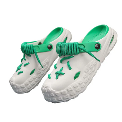 Atmungsaktive Damenclogs mit bequemer Sohle