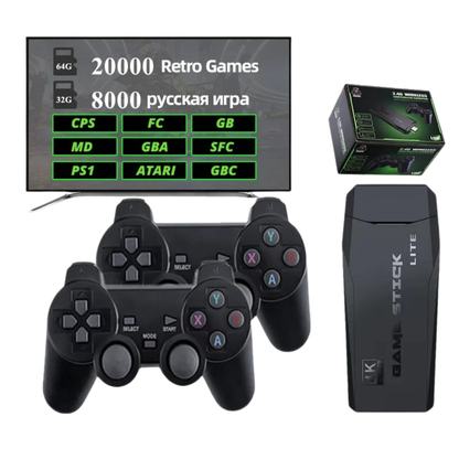 Retro-Spielkonsole 4K mit 20.000 Vorgeinstallierten Titeln