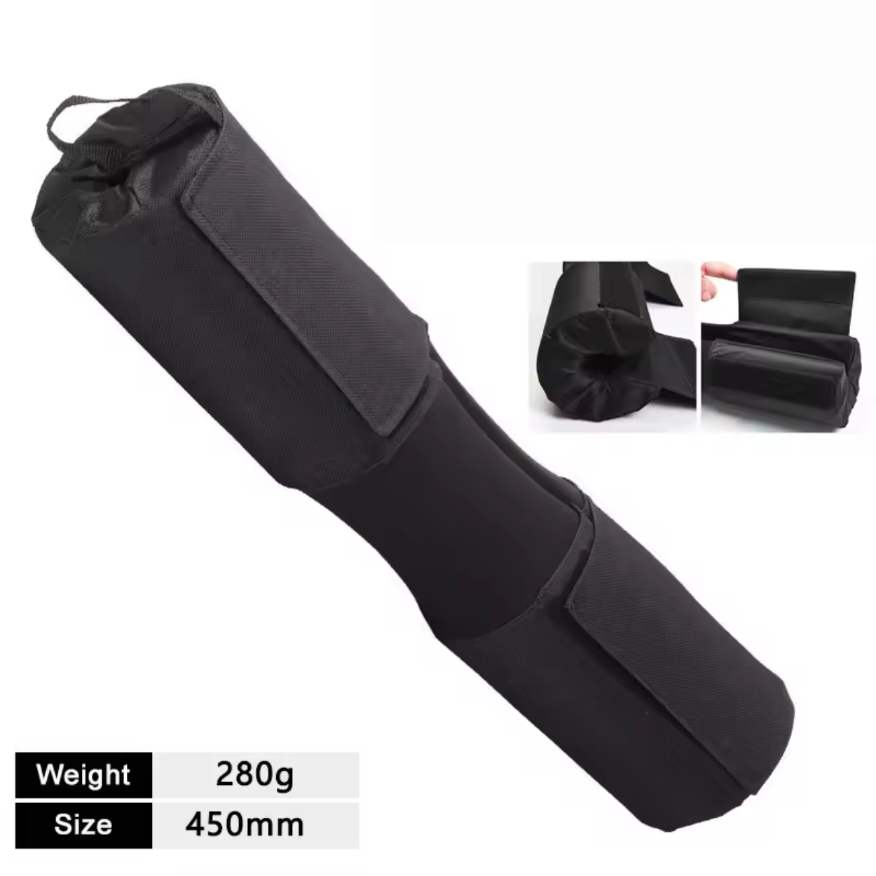 Bequemes Schulterpolster für Hanteln und Kniebeugen