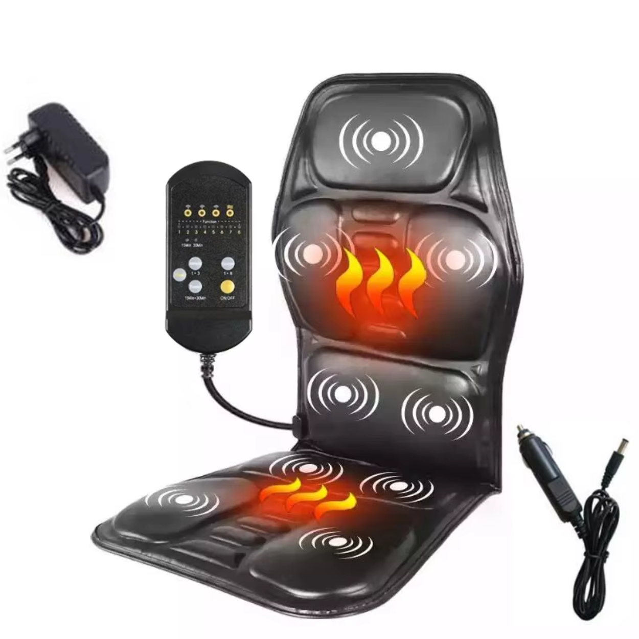 Beheiztes Massagekissen mit Shiatsu-Funktion