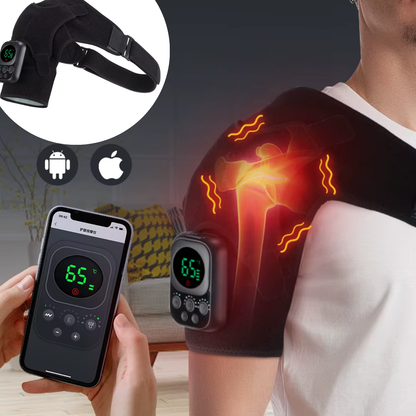 Elektrischer Schultermassagegerät mit Heiz- und Vibrationsfunktion