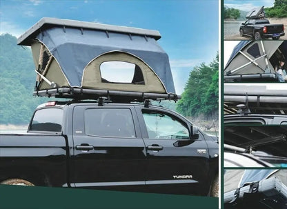 Elektrisches Dachzelt fürs Auto mit einfacher Installation