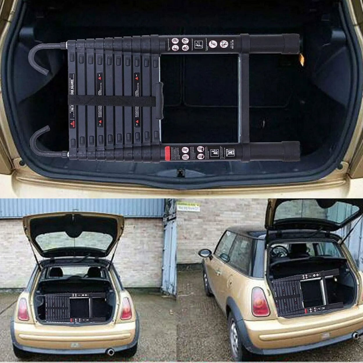 Teleskopleiter Aluminium 6,2m Hohe Sicherheit